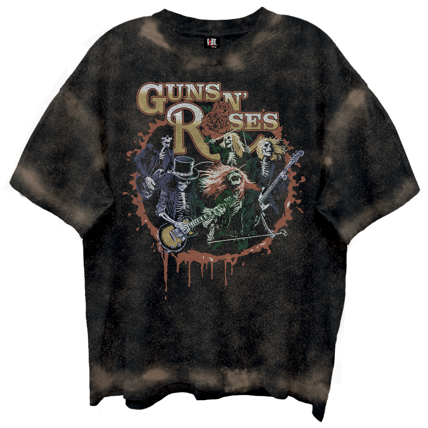 GUNS N ROSES SKELTONS LIVE FRT/BCK