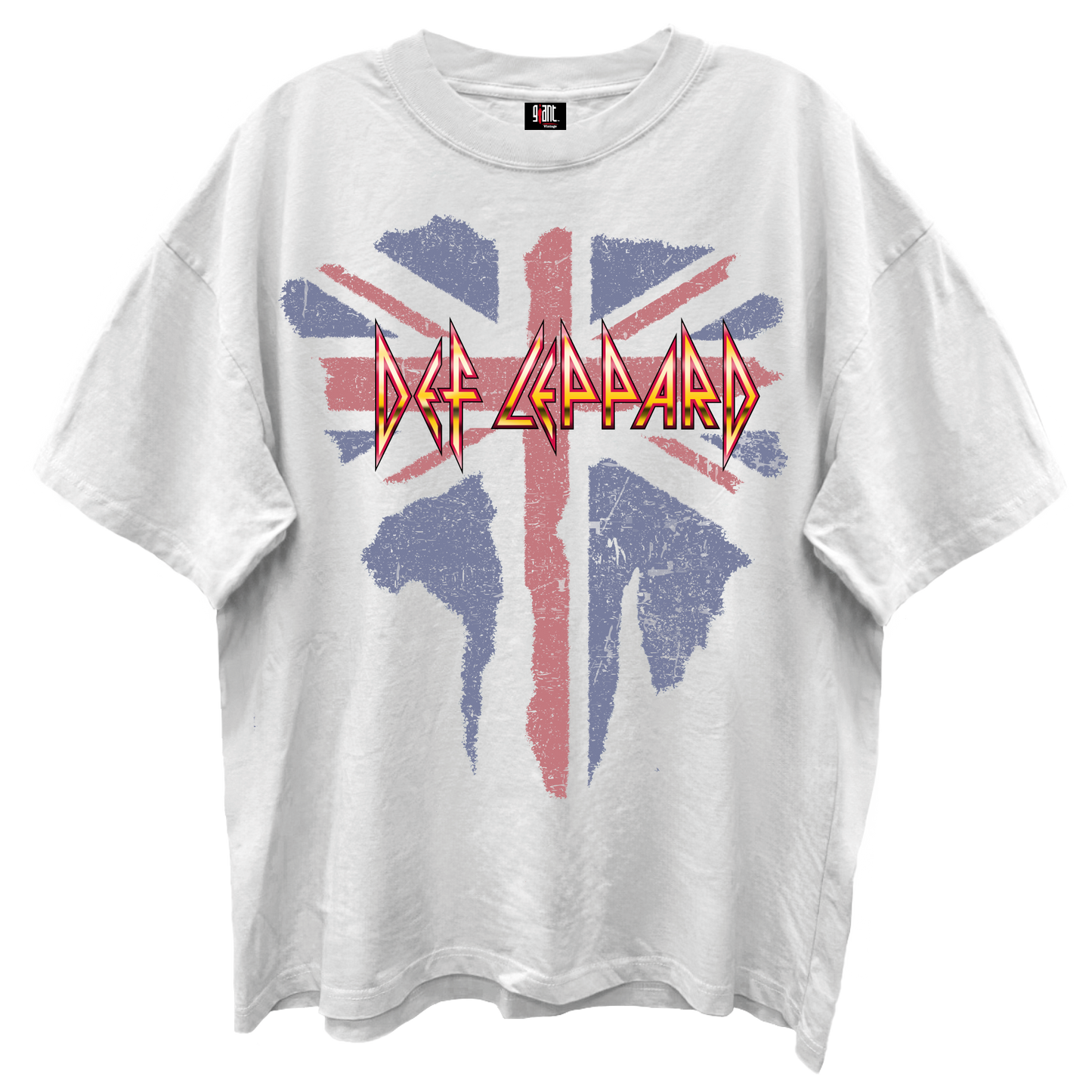 DEF LEPPARD BRITISH FLAG LOGO