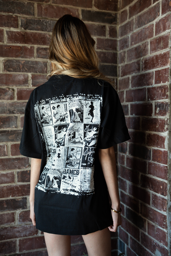 JANES ADDICTION LOGO COLLAGE FRT/BK