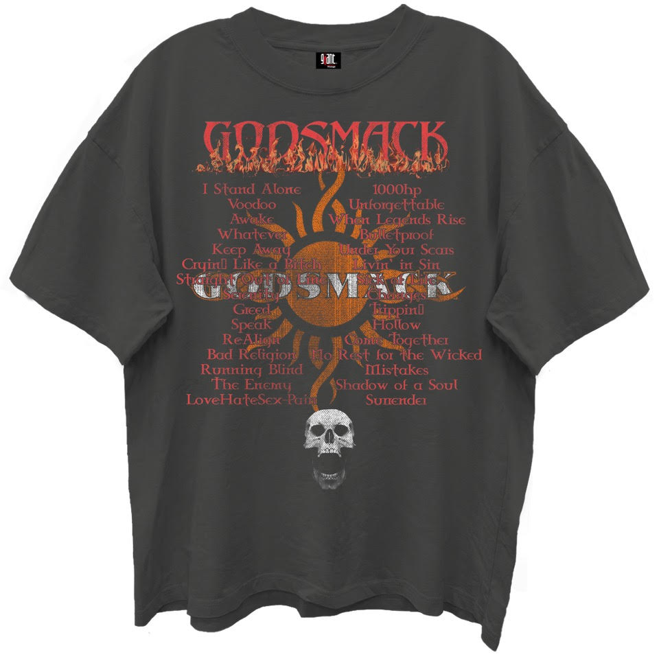 GODSMACK, GREATEST HITS PLAY LIST