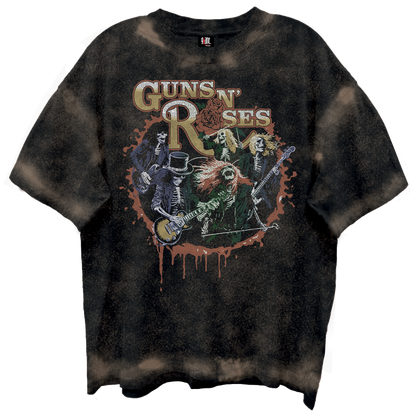 GUNS N ROSES SKELTONS LIVE FRT/BCK
