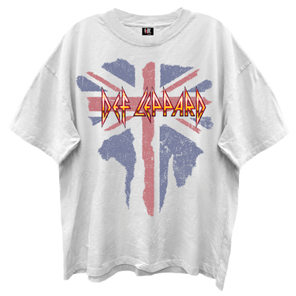 DEF LEPPARD BRITISH FLAG LOGO