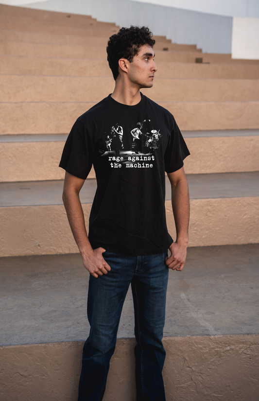 RAGE AGAINST THE MACHINE BAND PHOTO