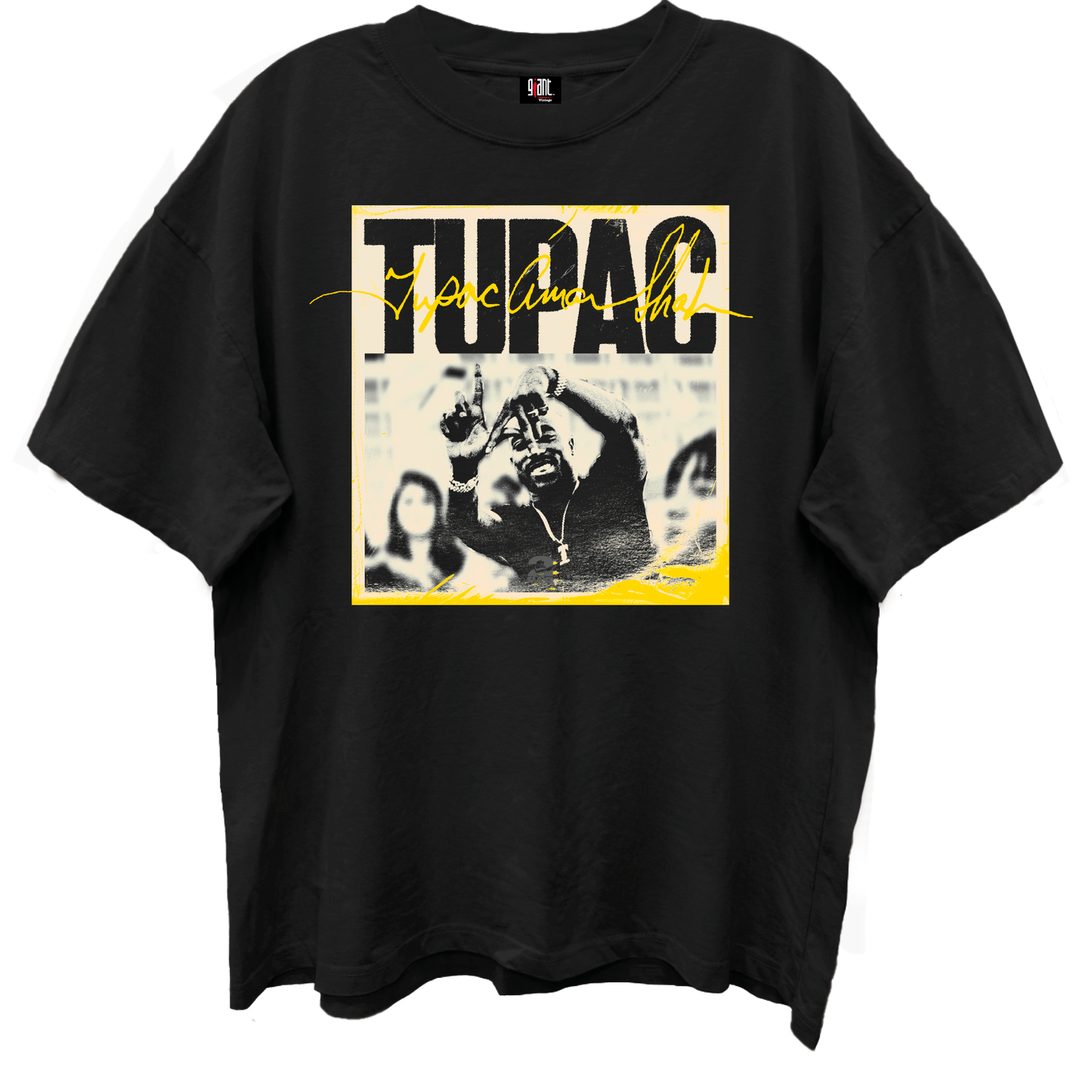 TUPAC LA PHOTO TEE LIMO