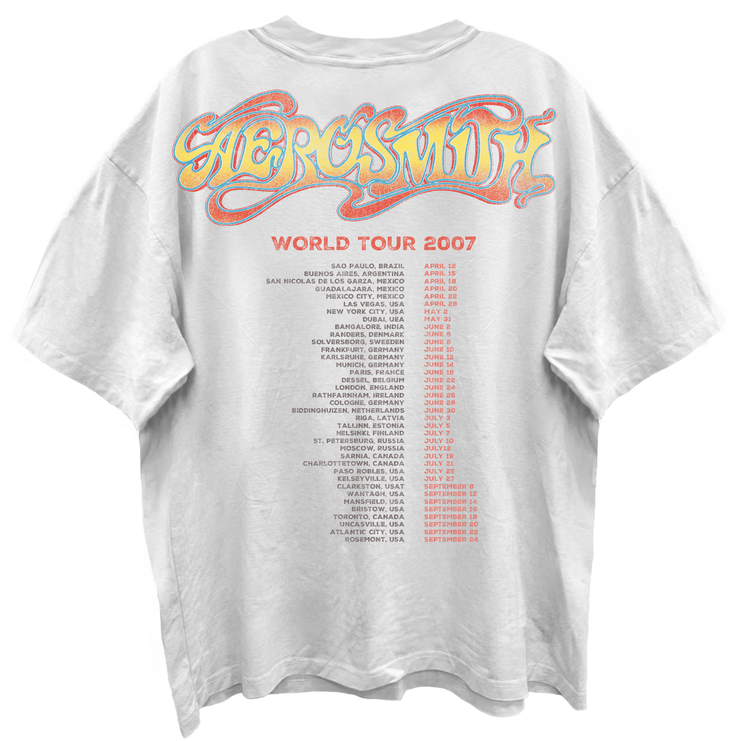 AEROSMITH DREAM ON WORLD TOUR