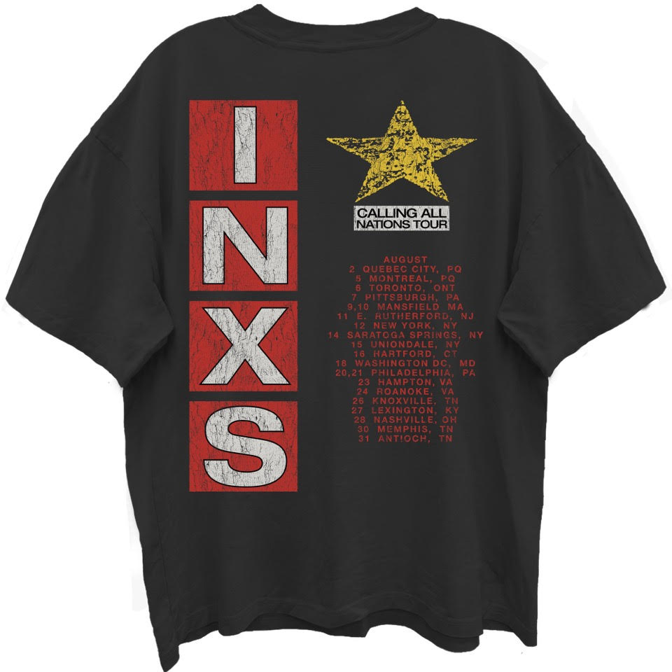 INXS CALLING ALL NATIONS TOUR FRT/BK