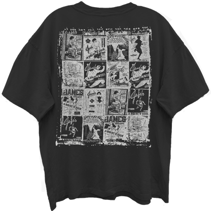 JANES ADDICTION LOGO COLLAGE FRT/BK