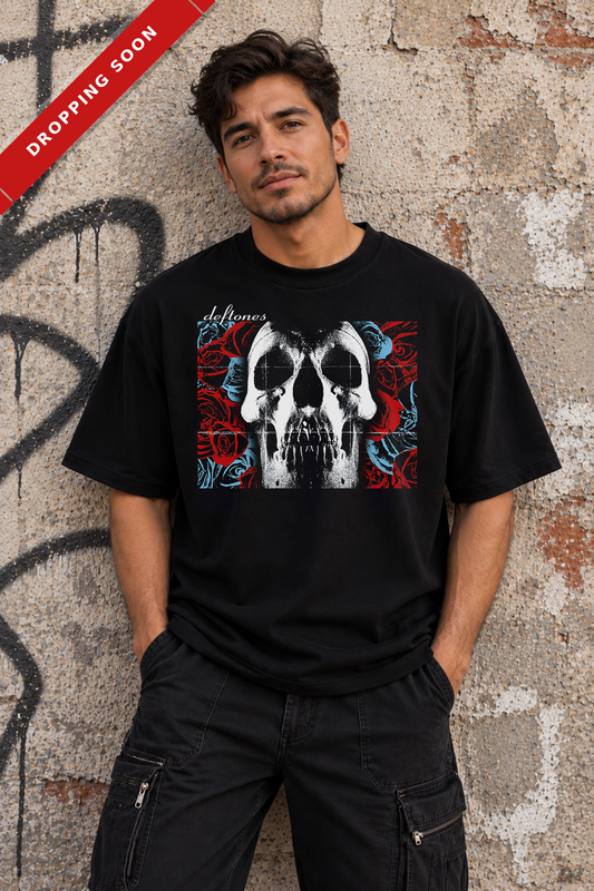 DEFTONES SKULL & ROSES